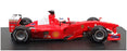 Hotwheels 1/43 Scale 26749 - F1 Ferrari F1-2000 Rubens Barrichello - Red