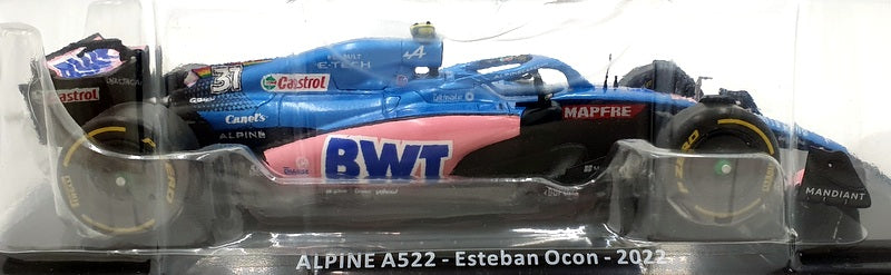 Altaya 1/24 Scale MW2ALA0064 - F1 Alpine A522 E.Ocon 2022 #31