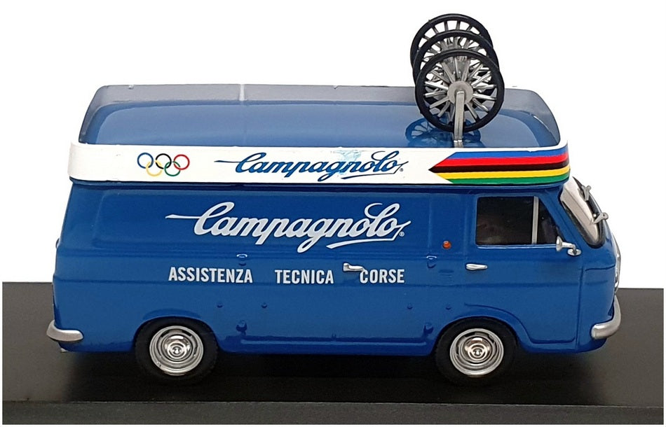 Altaya 1/43 Scale 20624J - 1972 Fiat 238 Cycle Race Assist Van (Campagnolo) Blue