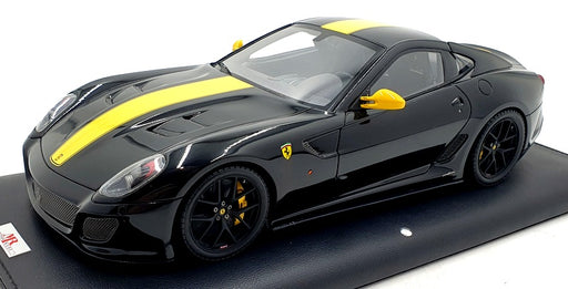 MR Models 1/18 Scale FE599 - Ferrari 599 GTO - Black/Yellow Stripe