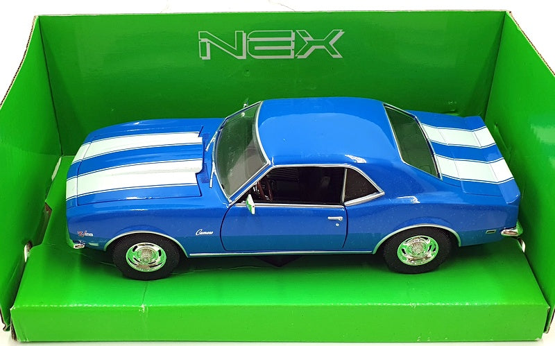 Welly NEX 1/24 Scale 22448W - 1968 Chevrolet Camaro Z28 - Blue