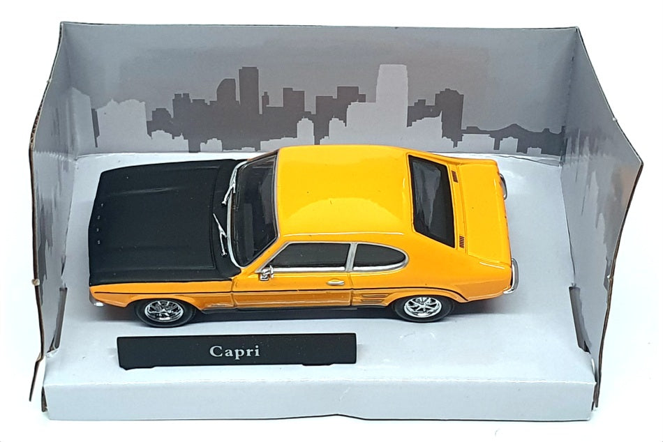 Cararama 1/43 Scale Diecast 4-14070 - Ford Capri - Yellow/Black