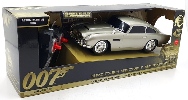 Toy State 28cm Long R/C Car 62051 - Aston Martin DB5 - Goldfinger 007 27MHz