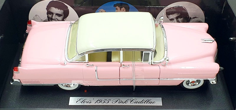 MRC 1/18 Scale Diecast 79200 - Elvis Presley's 1955 Pink Cadillac