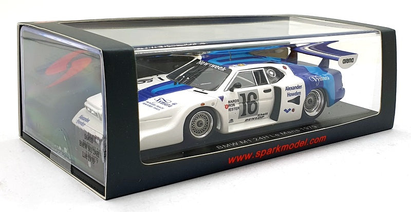 Spark 1/43 Scale S6418 - BMW M1 #16 24h Le Mans 1979