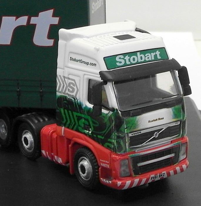 Oxford Diecast 1/76 Scale SP056 - Volvo FH Curtainside - Eddie Stobart