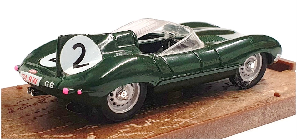 Brumm 1/43 Scale Diecast R150 - 1954-60 Jaguar D Type #2 - Green