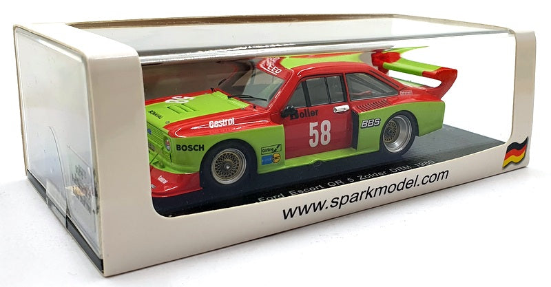 Spark 1/43 Scale SG375 - Ford Escort #58 Gr.5 Zolder DRM 1980