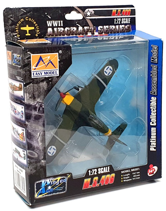 Easy Model 1/72 Scale 36326 - Morane-Saulnier MS.406 WW2 Aircraft