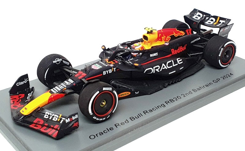 Spark 1/43 Scale S9520 - F1 Red Bull RB20 #11 2nd Bahrain GP 2024 Sergio Perez