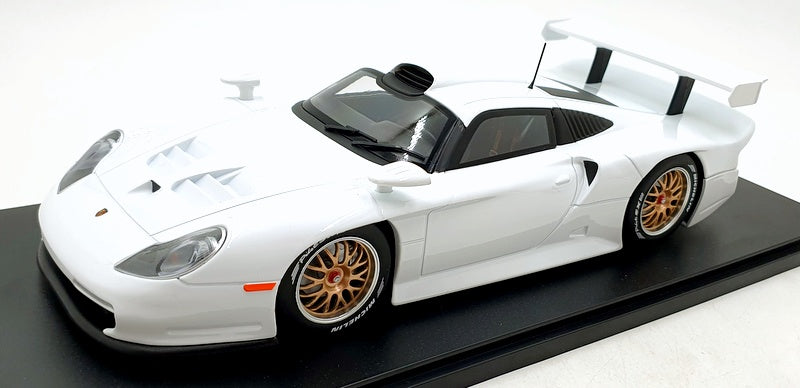 Werk83 1/18 Scale Diecast W18012003 - Porsche 911 GT1 Plain Body - White