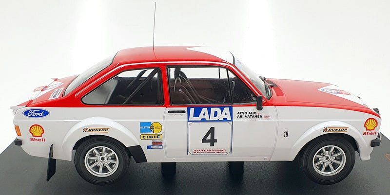 IXO Models 1/18 Scale 18RMC143LQ Ford Escort MKII RS #4 1977 A.Vatanen