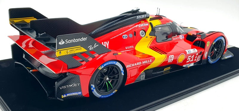 Look Smart 1/12 Scale LS1210 - Ferrari 499P #51 Le Mans AF Course Winner 2023