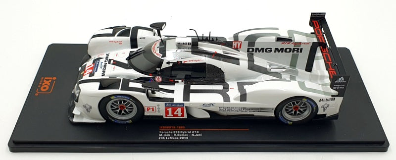 IXO Models 1/18 Scale IXOSP919-1803 - Porsche 919 Hybrid Le Mans 2014 Lieh #14