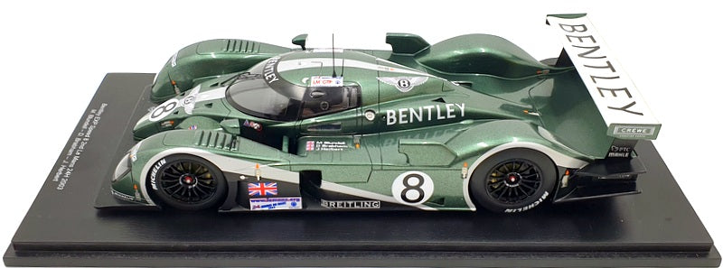 Spark 1/18 Scale 18S837 - Bentley EXP Speed 8 Le Mans 24H 2003 #8 Blundell