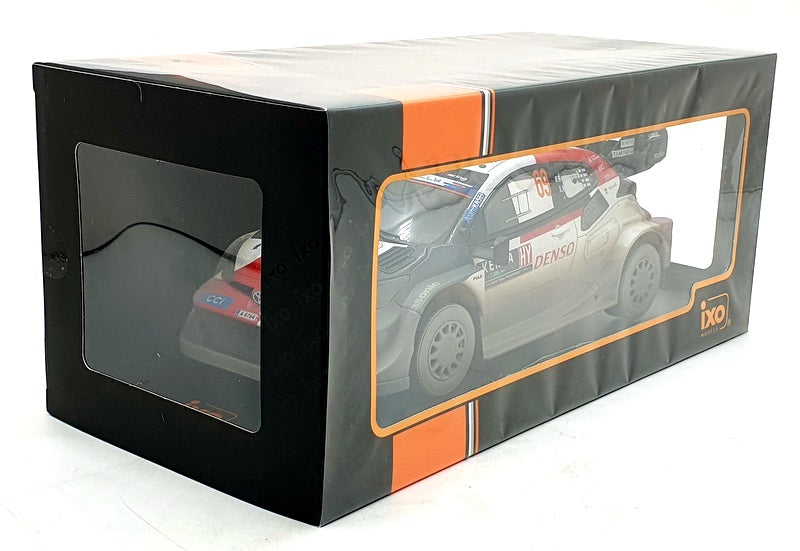 IXO Models 1/18 Scale 18RMC173B - Toyota GR Yaris Rally1 Hybrid Safari 2023 #69