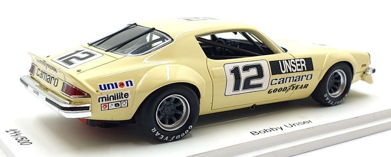 Spark 1/43 Scale US228 - Chevrolet Camaro #12 1st Daytona IROC 1975