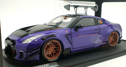 Solido 1/18 Scale Diecast S1805812 - Nissan GTR with Body Kit Type 2 Purplezilla