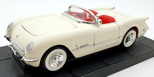 Mira 1/18 Scale Diecast 05403 - 1953 Chevrolet Corvette - White