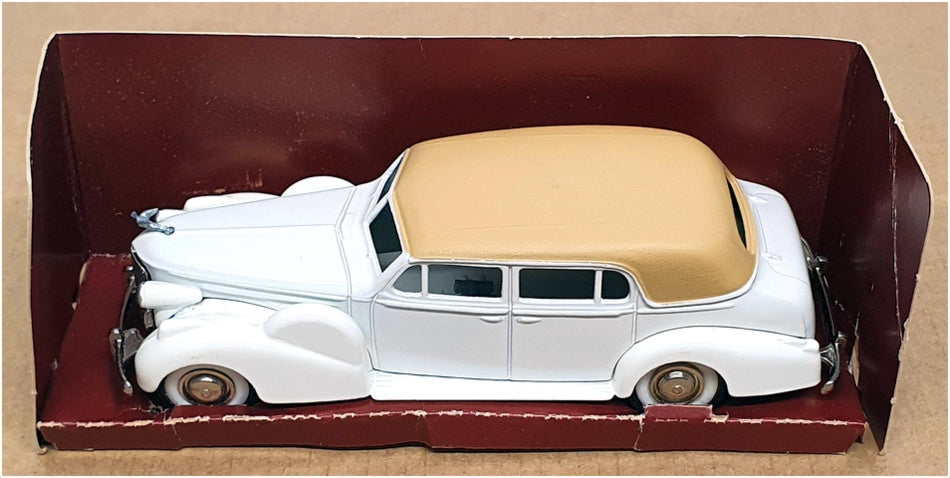 Rextoys 1/43 Scale RT01W - 1938 Cadillac V16 Coupe De Ville - White