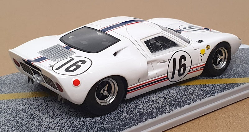 Bizarre 1/43 Scale Resin BZ297 - Ford GT40 #16 Le Mans 1967 - White