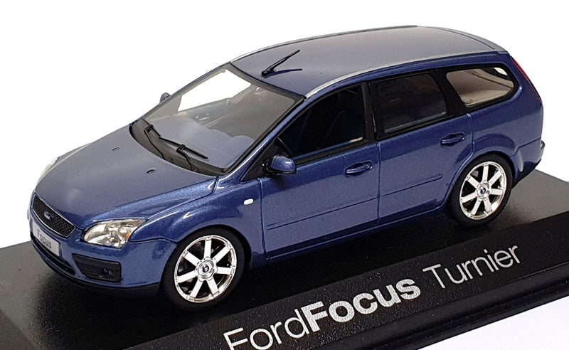 Minichamps 1/43 Scale Diecast DS005 - Ford Focus Turnier - Blue