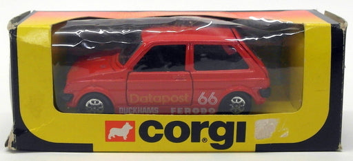 Corgi 1/36 Scale Diecast Model Car 613 - Austin Metro Red