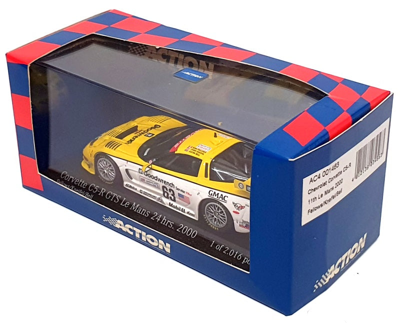 Action 1/43 Scale AC4 001463 - Chevrolet Corvette C5-R #63 11th Le Mans 2000