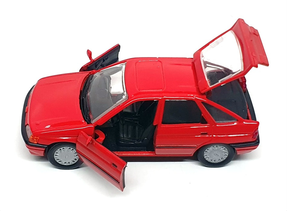 Schabak 1/43 Scale Diecast 1090 - Ford Escort - Red