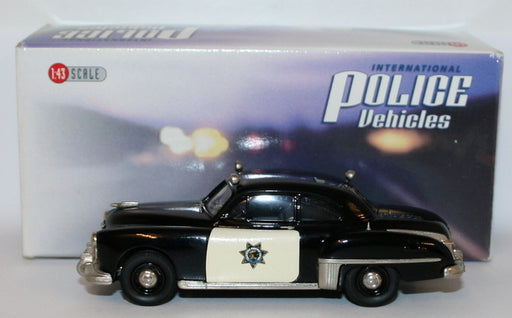 Brooklin Models 1/43 Scale IPV11 - 1949 Oldsmobile 88 Rocket - California Patrol