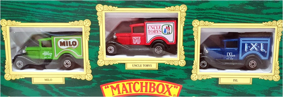 Matchbox Diecast MB912 - 6x Ford Model A Van Set (The Flavours Of Australia)