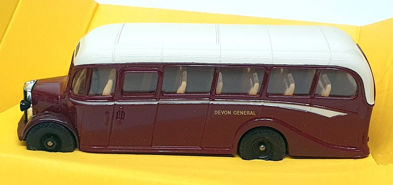 Corgi 1/50 Scale C949/18 - Bedford OB Coach Devon General Maroon/White