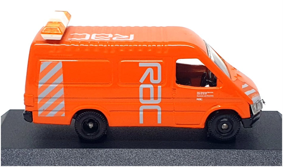 Lledo 9cm Long Diecast 10056 - Ford Transit Van "RAC" - Orange