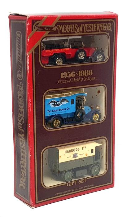 Matchbox 3 Piece Gift Set 5686 - 30 Years Of Models Of Yesteryear 1956-1986