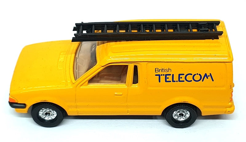 Corgi 11.5cm Long Diecast 503 - Ford Escort Van (British Telecom) Yellow