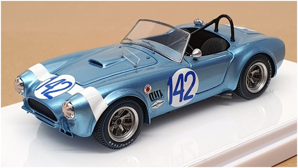 TSM 1/43 Scale TSM430350 - 1964 Shelby Cobra #142 Targa Florio Hill/Bondurant