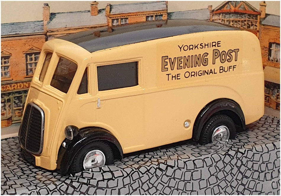 Corgi 1/43 Scale 96886 - Morris J Van (Yorkshire Evening Post) Tan - REWORKED