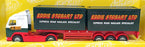 Corgi Appx 23cm Long Diecast TY86731 - Volvo Skeletal Trailer (Eddie Stobart)