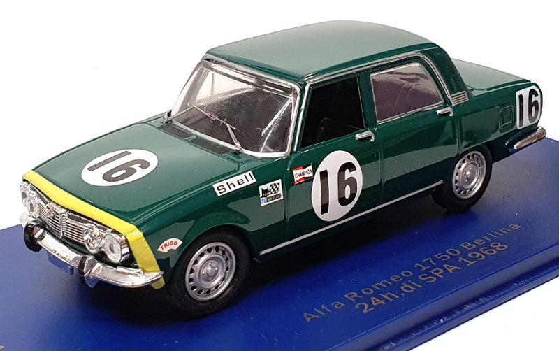 M4 Models 1/43 Scale 70390 - Alfa Romeo 1750 Berlina #16 24h SPA 1968