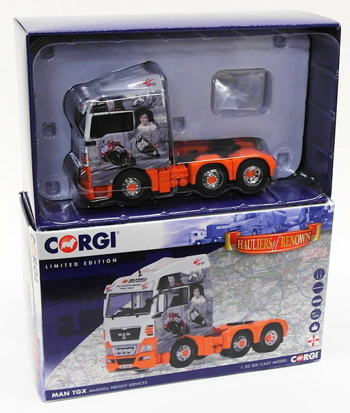 Corgi 1/50 Scale Model Truck CC15213 - MAN TGX - Maxwell Freight Services