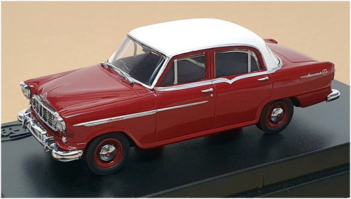 Trax Models 1/43 Scale TR40D - 1956 Holden FE Special Sedan - Deep Red/White