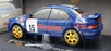 Sun Star 1/18 Scale Model Car 5511 Subaru Impreza 555 #15 Rallye de France 1996