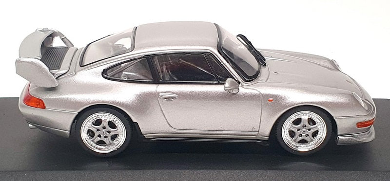 Solido 1/43 Scale S4313803 - Porsche 993 Carrera RS Clubsport - Polar Silver