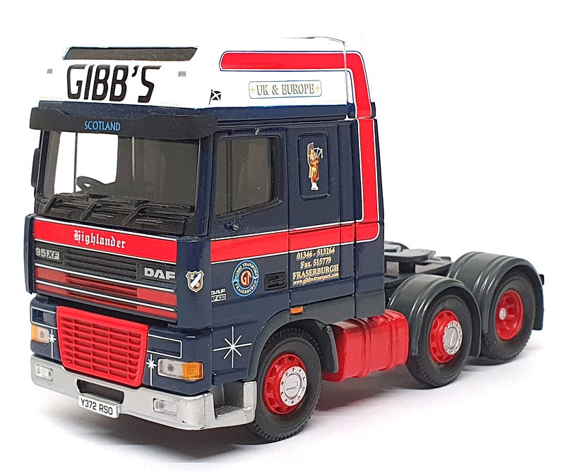 Corgi 1/50 Scale CC13210 - DAF XF Super Space Tractor Unit - Gibb's