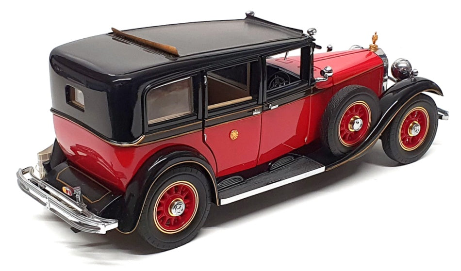 Franklin Mint 1/24 Scale B11SD61 - 1935 Mercedes Benz 770k Grosser Red/Black