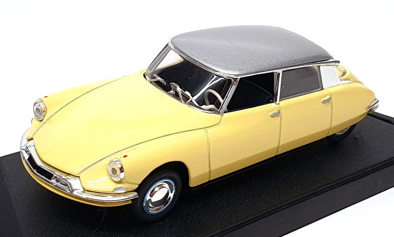 Vitesse 1/43 Scale Diecast 691 - 1957-58 Citroen DS19 - Yellow/Silver