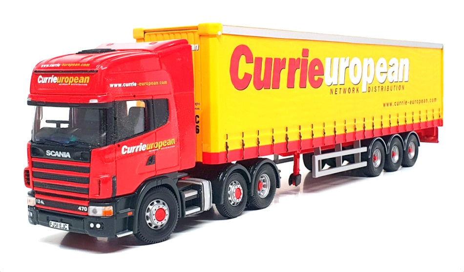 Corgi 1/50 Scale CC12903 - Scania Topline Curtainside Truck - Currie