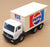 Corgi 14cm Long Diecast 1192 - Mercedes Benz Box Van (Pepsi) White/Red/Blue