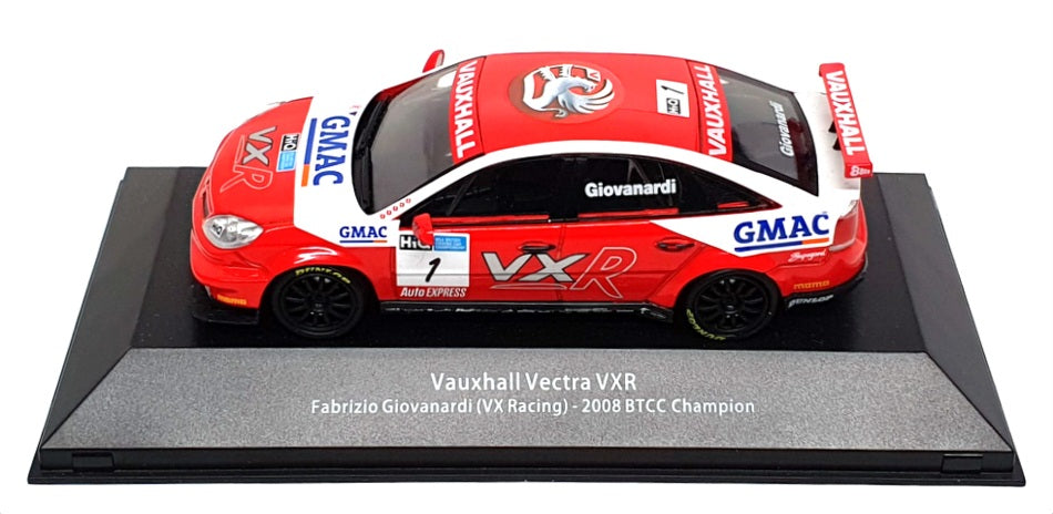 Atlas Editions 1/43 Scale 4 672 121 Vauxhall Vectra VXR '08 BTCC Cham Giovanardi