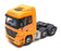 Corgi 1/50 Scale CC13802 - Mercedes Benz Actros Megaspace J.Richardson - Yellow